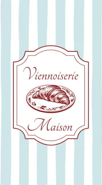 Sachet 3-4 viennoiseries - Style Vintage