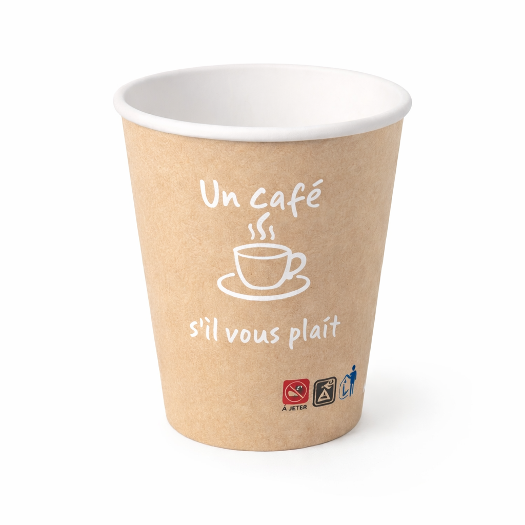 Gobelet café 4oz - Espresso - Style Naturel
